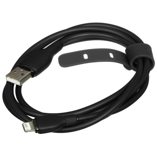 Купить Кабель круглый Baseus Lightning 8-pin - USB 2.0 Type-A черный 1.2 м  5495760. Характеристики, отзывы и цены в Донецке