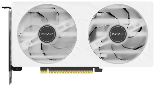Купить Видеокарта KFA2 GeForce RTX 5050 CORE OC 2FAN LED White  5634605. Характеристики, отзывы и цены в Донецке