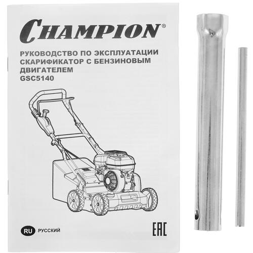 Купить Аэратор-скарификатор Champion GSC5140  5313498. Характеристики, отзывы и цены в Донецке