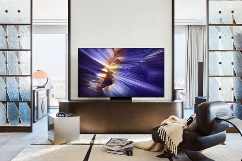 Купить 55" (138 см) Телевизор Samsung QE55S90FAUXRU черный  5622912. Характеристики, отзывы и цены в Донецке