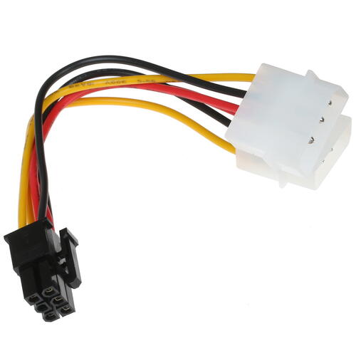 Купить Переходник для блока питания FinePower 2xMolex(M) - PCI-E 6pin(F)  1295532. Характеристики, отзывы и цены в Донецке