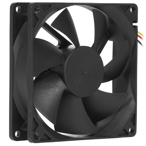 Купить Вентилятор Gembird FANCASE2 [FanCase2] черный  1338471. Характеристики, отзывы и цены в Донецке