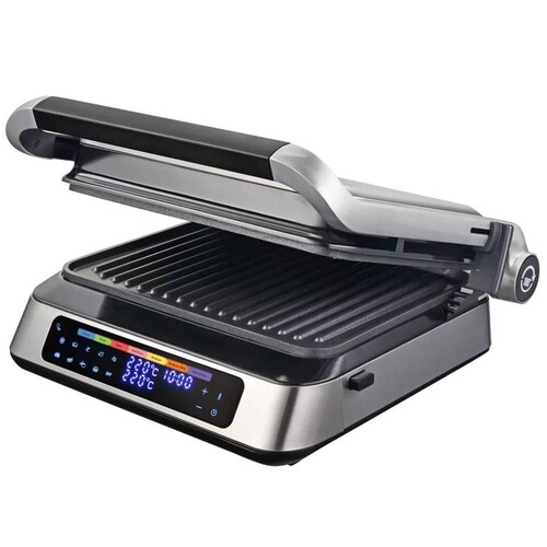 Купить Гриль Polaris PGP 4003 Optimal Temp серебристый  5458922. Характеристики, отзывы и цены в Донецке