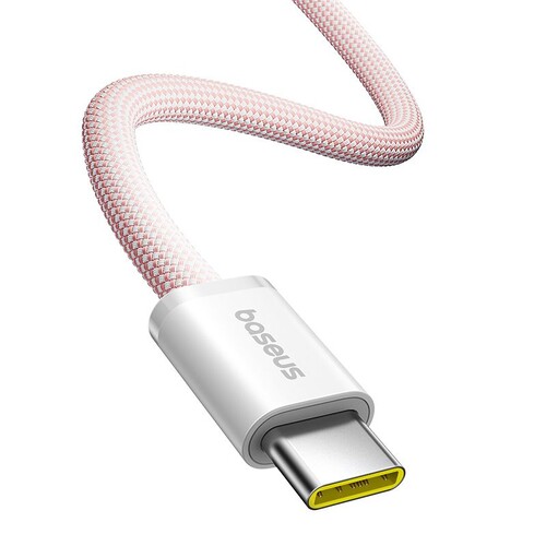 Купить Кабель круглый Baseus USB Type-C - USB Type-C розовый 2 м  5627606. Характеристики, отзывы и цены в Донецке