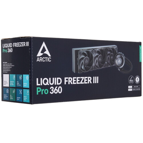 Купить Система охлаждения ARCTIC Liquid Freezer III Pro 360 черная  9271746. Характеристики, отзывы и цены в Донецке