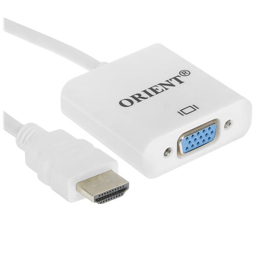 Купить Переходник  Orient HDMI - VGA, 0.2 м  5078166. Характеристики, отзывы и цены в Донецке