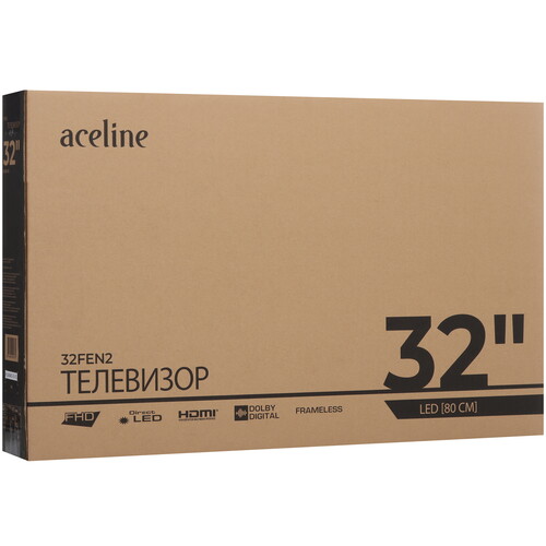 Купить 32" (81 см) LED-телевизор Aceline 32FEN2 черный  5455148. Характеристики, отзывы и цены в Донецке