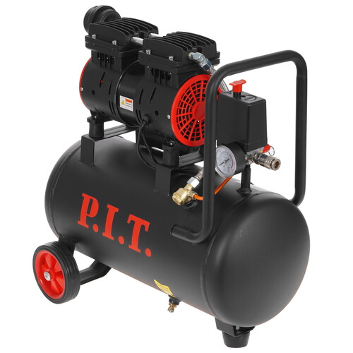 Купить Компрессор поршневой безмасляный P.I.T. PAC24-C1  5339625. Характеристики, отзывы и цены в Донецке