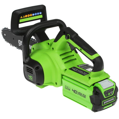 Купить Аккумуляторная цепная пила GreenWorks G40CS30IIK2  40V  5081486. Характеристики, отзывы и цены в Донецке