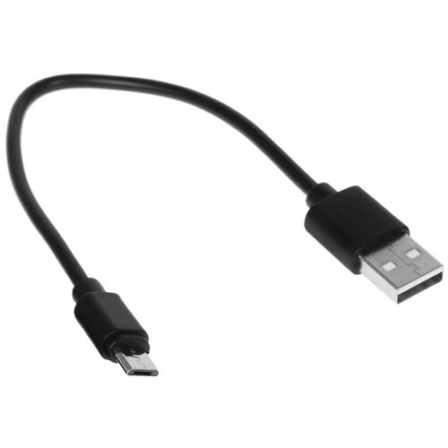 Купить Кабель круглый FinePower micro USB - USB 2.0 Type-A черный 0.2 м  4715549. Характеристики, отзывы и цены в Донецке