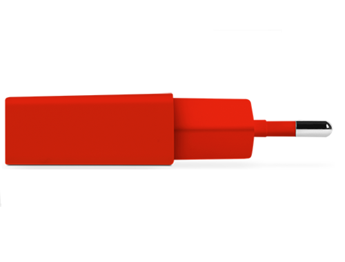 Купить Сетевое зарядное устройство TTEC SmartCharger красный  9140744. Характеристики, отзывы и цены в Донецке