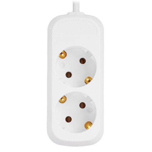 Купить Удлинитель Cadena CDM U2e-3x1-1.5m-W белый  9188075. Характеристики, отзывы и цены в Донецке