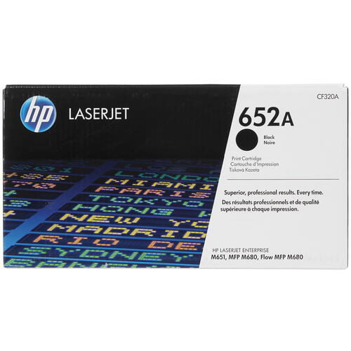 Купить Картридж лазерный HP 652A (CF320A) черный  7937150. Характеристики, отзывы и цены в Донецке