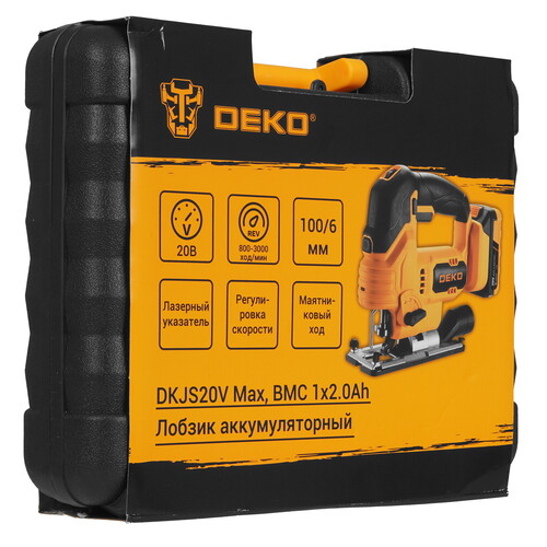 Купить Электрический лобзик DEKO DKJS20V Max  5616598. Характеристики, отзывы и цены в Донецке