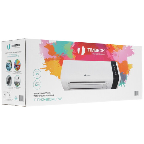Купить Тепловентилятор Timberk T-FH2-B10MC-W  8190921. Характеристики, отзывы и цены в Донецке