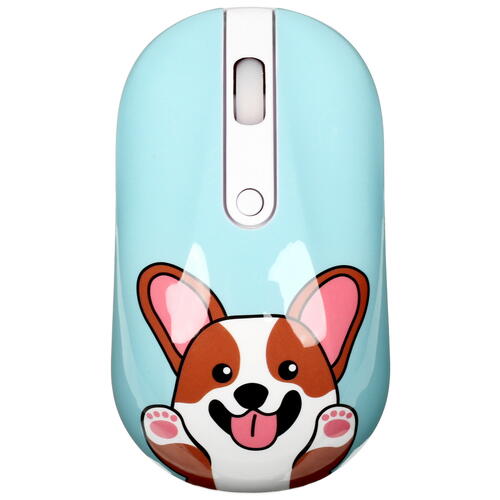Купить Мышь беспроводная DEXP WM-311WU Happy dog  голубой  5404133. Характеристики, отзывы и цены в Донецке