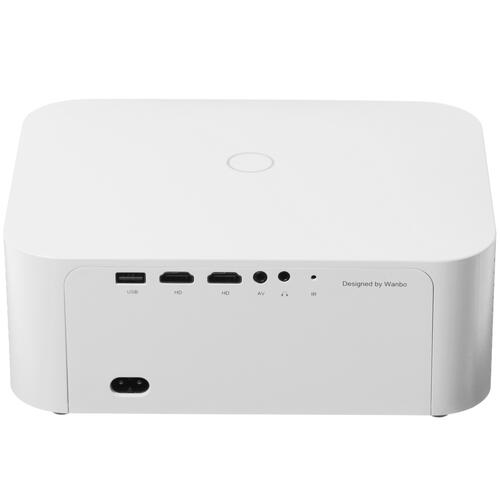 Купить Проектор Wanbo Projector X2 Max New белый  5440227. Характеристики, отзывы и цены в Донецке