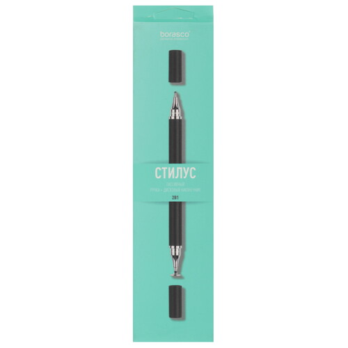 Купить Стилус BorasCO 52602 универсальный черный  5620394. Характеристики, отзывы и цены в Донецке