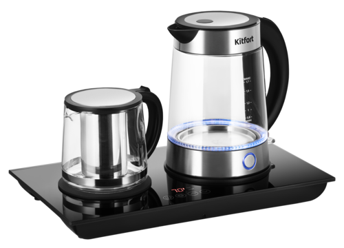 Купить Чайный набор Kitfort КТ-6746 черный  9267964. Характеристики, отзывы и цены в Донецке