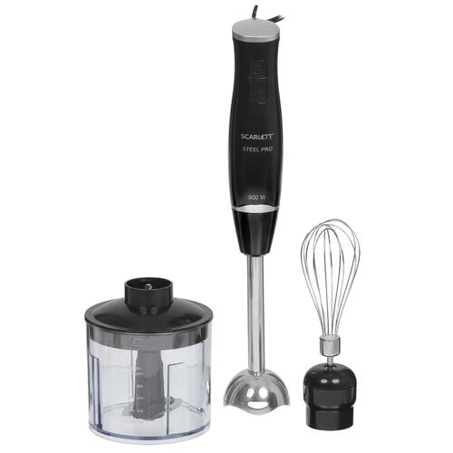 Купить Блендер погружной Scarlett SC-HB42F08 черный  9052452. Характеристики, отзывы и цены в Донецке