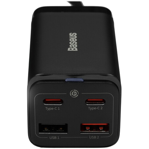 Купить Сетевое зарядное устройство Baseus GaN3 Pro Desktop 2C+2U черный  5495774. Характеристики, отзывы и цены в Донецке