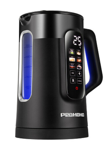 Купить Электрочайник Редмонд KG225 черный  9168419. Характеристики, отзывы и цены в Донецке