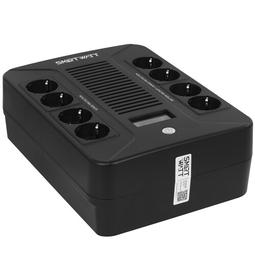Купить ИБП SMARTWATT UPS SAFE PRO LCD 600  9095414. Характеристики, отзывы и цены в Донецке