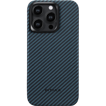 Купить Накладка  Pitaka MagEZ Case 4 для Apple iPhone 15 Pro синий/серый  5480692. Характеристики, отзывы и цены в Донецке