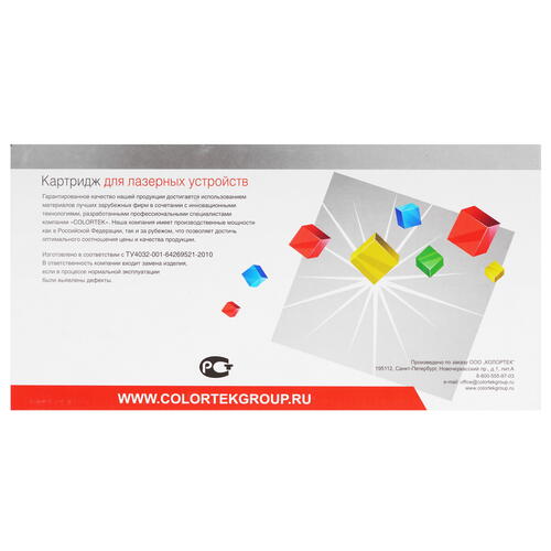 Купить Картридж лазерный Colortek TK-590 C голубой  5367017. Характеристики, отзывы и цены в Донецке