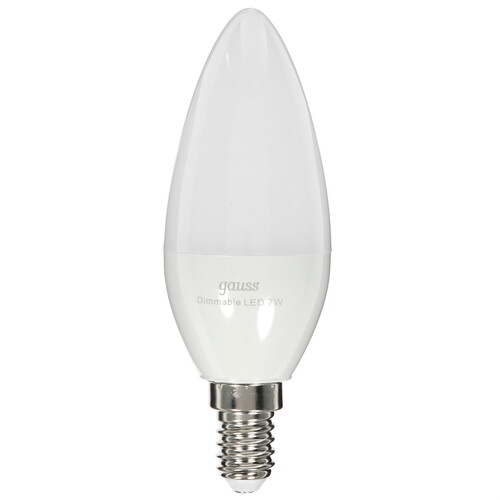 Купить Лампа светодиодная Gauss LED E14/7w Dimmable  1340043. Характеристики, отзывы и цены в Донецке