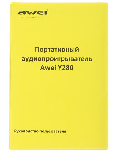 Купить Портативная колонка Awei Y280, черный  1249875. Характеристики, отзывы и цены в Донецке