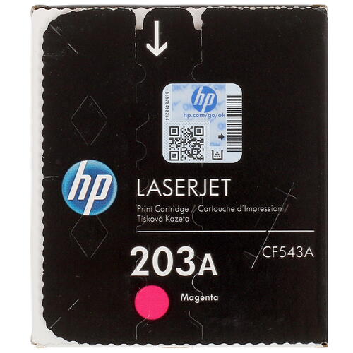 Купить Картридж лазерный HP 203A (CF543A) пурпурный, с чипом  1163540. Характеристики, отзывы и цены в Донецке