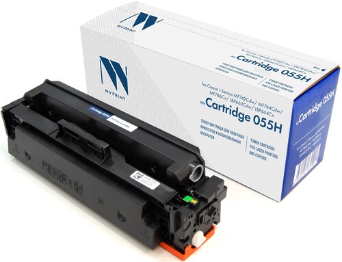 Купить Тонер-картридж лазерный NV-Print NV-055H пурпурный, с чипом  9095542. Характеристики, отзывы и цены в Донецке