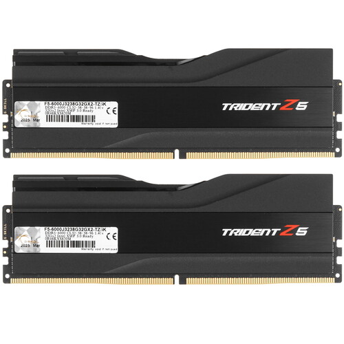 Купить Оперативная память G.Skill Trident Z5 [F5-6000J3238G32GX2-TZ5K] 64 ГБ  9062685. Характеристики, отзывы и цены в Донецке