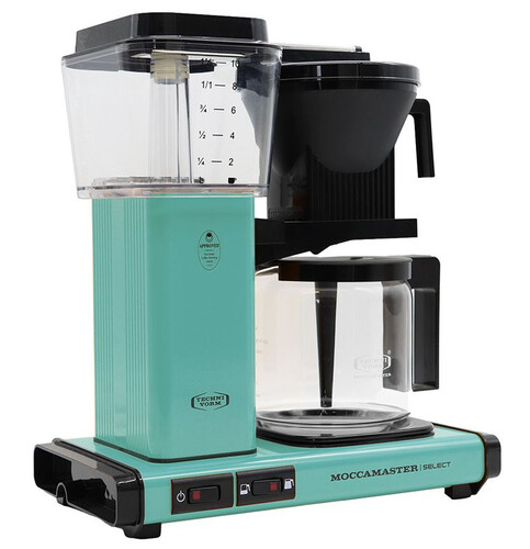 Купить Кофеварка капельная Moccamaster KBG Select 53981 бирюзовый  9076809. Характеристики, отзывы и цены в Донецке