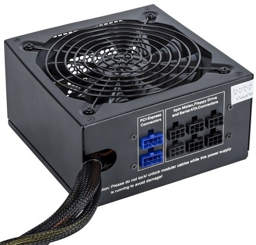 Купить Блок питания ExeGate 800PPX [EX220363RUS] черный  8187884. Характеристики, отзывы и цены в Донецке