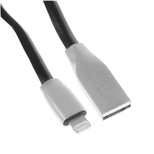 Купить Кабель круглый Cablexpert Lightning 8-pin - USB 2.0 Type-A черный 1 м  5485445. Характеристики, отзывы и цены в Донецке
