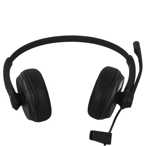 Купить Проводные наушники Yealink YHS34 Dual черный 2022  5486932. Характеристики, отзывы и цены в Донецке