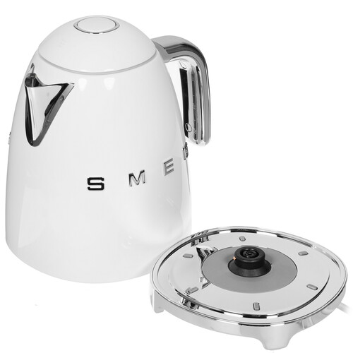Купить Электрочайник Smeg KLF03WHEU белый  8115926. Характеристики, отзывы и цены в Донецке