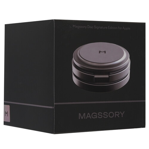 Купить Беспроводное зарядное устройство Magssory Disc Signature Edition for Apple серый  9228269. Характеристики, отзывы и цены в Донецке