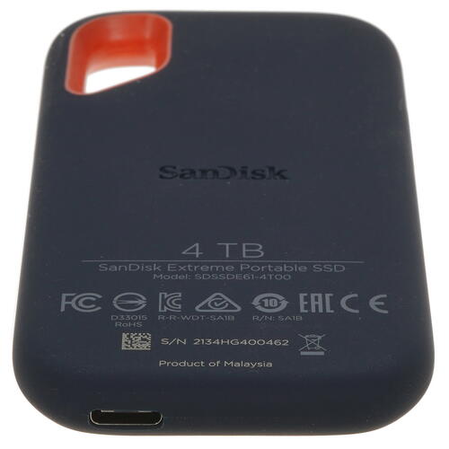 Купить 4096 ГБ Внешний SSD SanDisk Extreme Portable SSD V2  4774447. Характеристики, отзывы и цены в Донецке