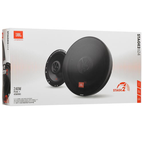 Купить Коаксиальная акустическая система JBL STAGE2 624  5423129. Характеристики, отзывы и цены в Донецке