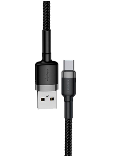 Купить Кабель круглый Baseus USB Type-C - USB 2.0 Type-A черный 0.5 м  5627441. Характеристики, отзывы и цены в Донецке