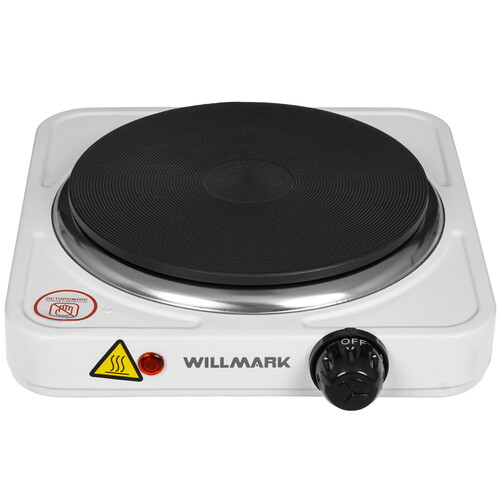 Купить Плита компактная электрическая WILLMARK HS-115W белый  9269596. Характеристики, отзывы и цены в Донецке