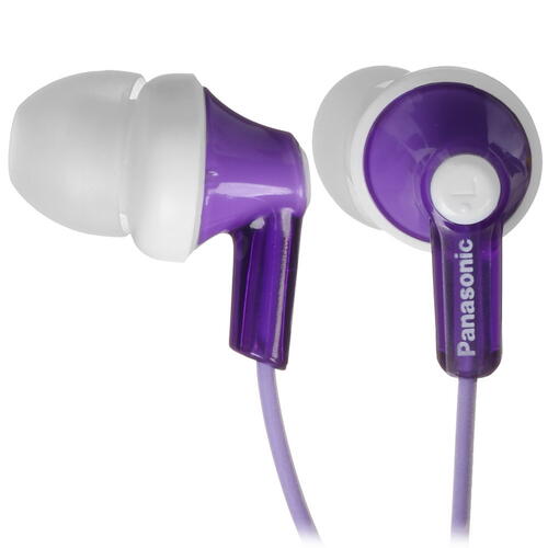 Купить Проводные наушники Panasonic RP-HJE118GUV фиолетовый  5075063. Характеристики, отзывы и цены в Донецке