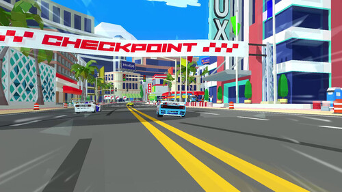 Купить Игра Hotshot Racing (Switch)  5483986. Характеристики, отзывы и цены в Донецке