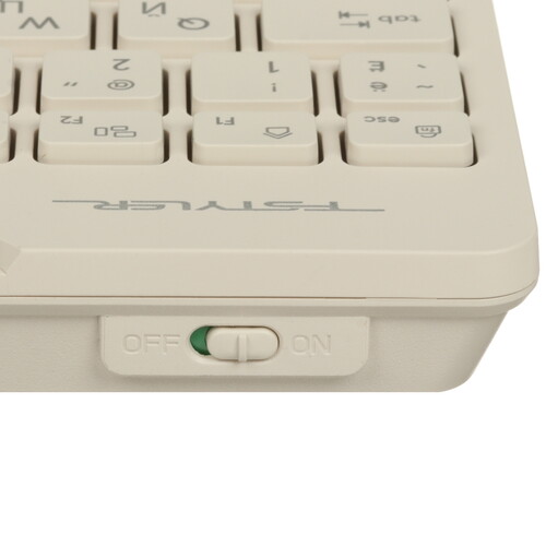 Купить Клавиатура+мышь беспроводная   A4Tech Fstyler FG2200 Air 2 бежевый  5495114. Характеристики, отзывы и цены в Донецке