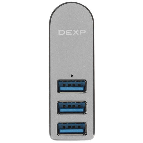 Купить USB-разветвитель DEXP EU-329  5402218. Характеристики, отзывы и цены в Донецке