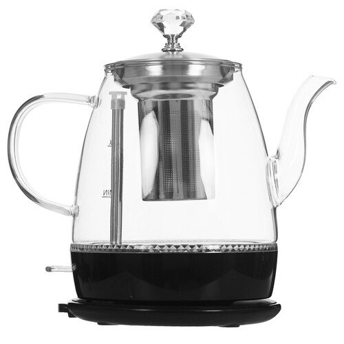 Купить Электрочайник Kitfort КТ-6795 черный  9285140. Характеристики, отзывы и цены в Донецке