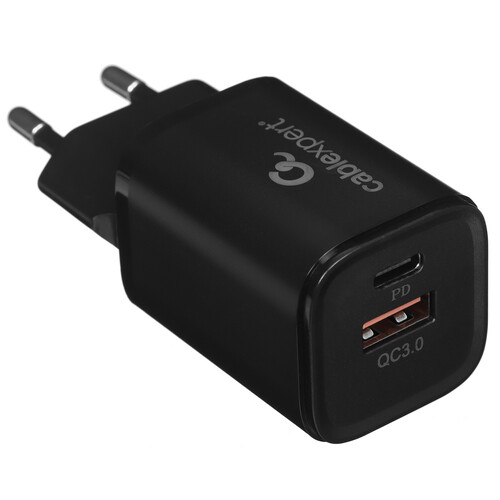 Купить Сетевое зарядное устройство Cablexpert MP3A-PC-43 черный  9064742. Характеристики, отзывы и цены в Донецке